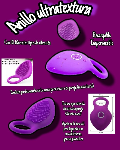 Imagen 1 de Anillo ultratextura