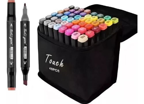 Imagen 1 de Marcadores Doble Punta 48 Piezas