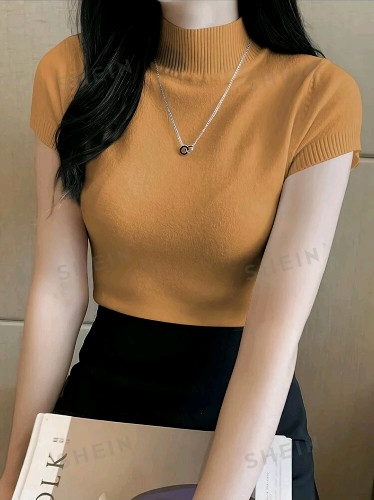 Imagen 1 de Blusa amarilla manga corta