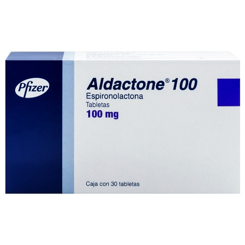 Imagen 1 de Aldactone 100 mg con 30 tabletas