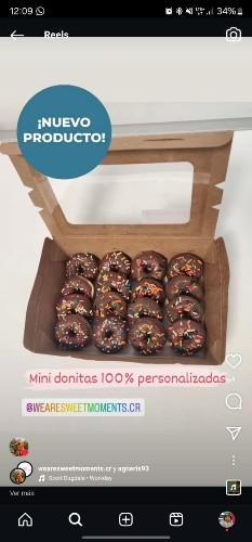 Imagen 1 de Caja 16 mini donas