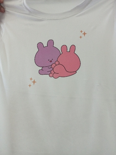 Imagen 1 de Franelas blancas (micro durazno)