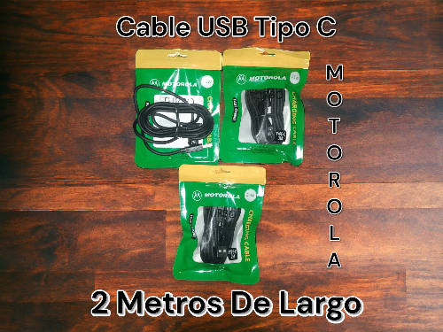 Imagen 1 de Cable USB Motorola 2 Metros De Largo