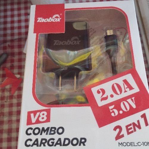 Imagen 1 de Combo cargador V8 Taobox