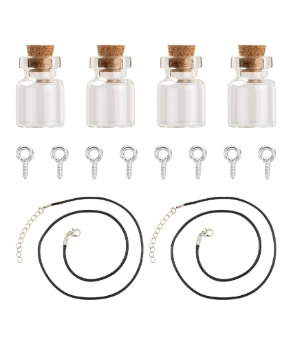 Imagen 1 de .Kit armar mini botellas colgantes