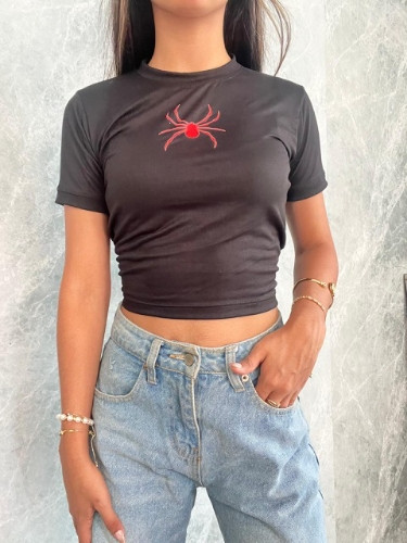 Imagen 1 de Crop top araña roja🕷❤️