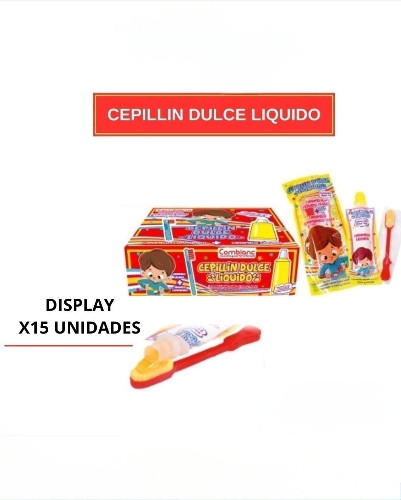 Imagen 1 de Cepillin dulce liquido x 15 unidades