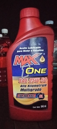 Imagen 1 de Aceite max one sae 25w 50