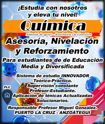 Imagen 1 de QUÍMICA Asesorías - Clases Particulares