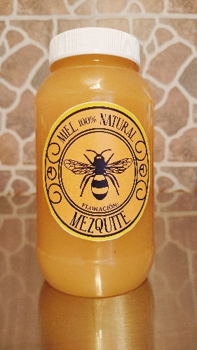 Imagen 1 de Miel de abeja orgánica de mezquite