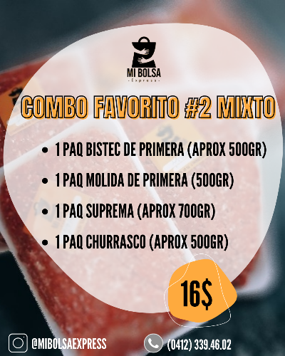 Imagen 1 de Combo Favorito #2 Mixto 