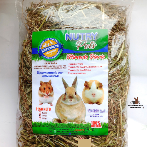 Imagen 1 de *ae Alimento Conejo HENO DE ALFALFA NUTRYPETS 300g