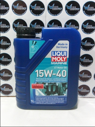 Imagen 1 de Aceite 15W-40 Liqui Moly Marine 4T Motor Oil (600Bs)