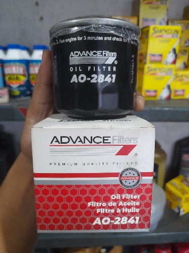 Imagen 1 de Filtro advance 2841 Chevrolet Sail 1.4 y 1.5, Spark GT1.2, VAN N200 y N300, CAVALIER 1.5