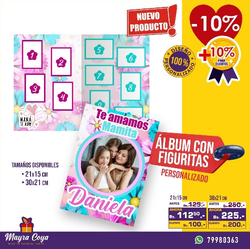 Imagen 1 de Albun con figuritas - Grande