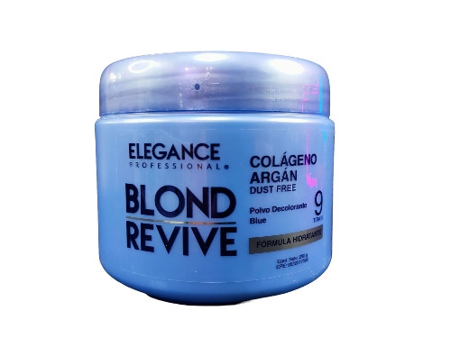 Imagen 1 de *DECOLORANTE ELEGANCE BLOND REVIVE 250GR 9TONOS