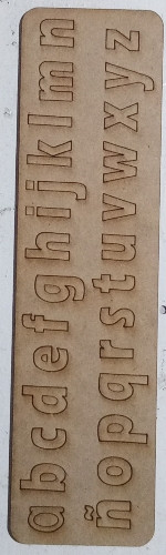 Imagen 1 de Abecedario minúsculas 
