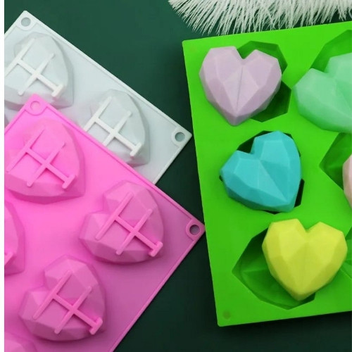 Imagen 1 de Corazones 6 cavidades