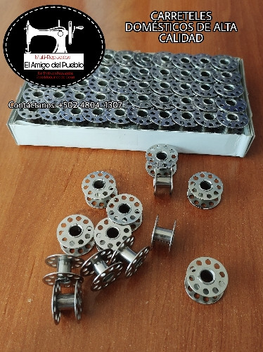 Imagen 1 de 0102 CARRETEL PARA MAQUINA PLANA INDUSTRIAL CLASE AAA