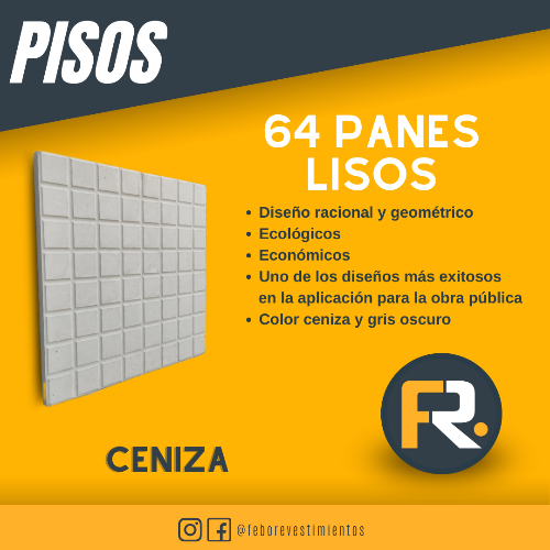 Imagen 1 de 64 Panes Lisos "Ceniza"