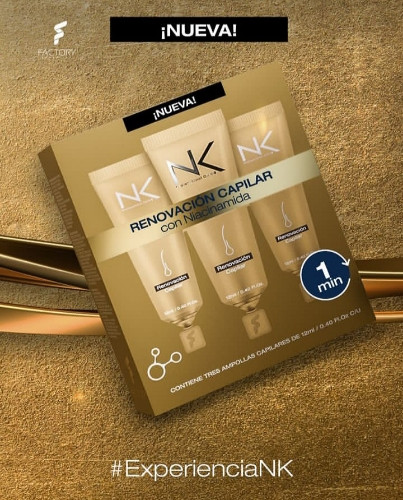 Imagen 1 de Ampollas NK Renovación Capilar 3x12ml