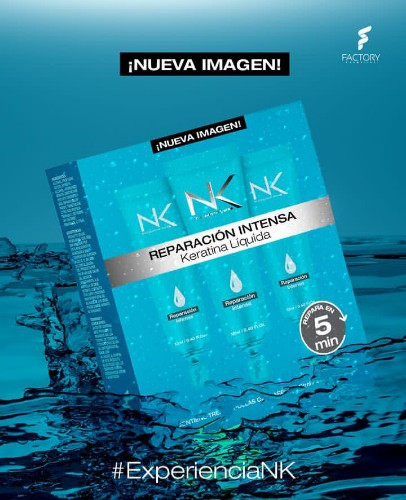 Imagen 1 de Ampollas NK Reparación Intensa 3x12ml 