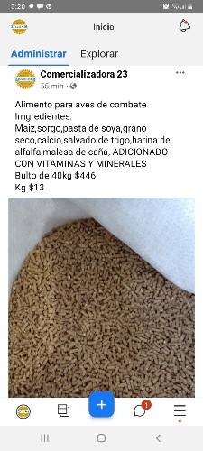 Imagen 1 de Alimento balanceado para aves de combate