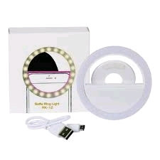 Imagen 1 de Aro luz LED recargable para celular 