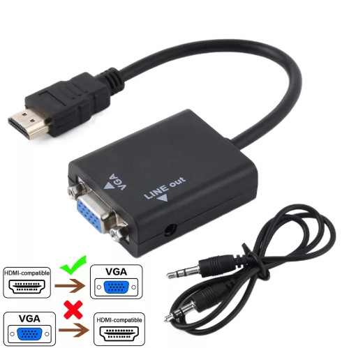 Imagen 1 de Adaptador de HDMI a Vga 