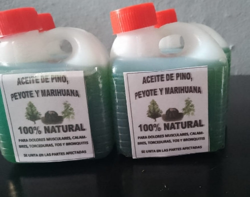 Imagen 1 de ACEITE DE PINO CON MARIGUANA