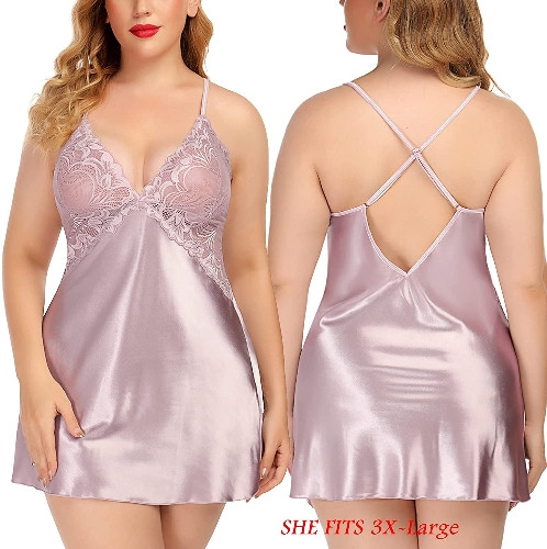 Imagen 1 de Babydoll satén + colaless