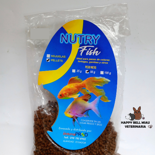 Imagen 1 de *ae Alimento Peces NUTRY FISH 50g