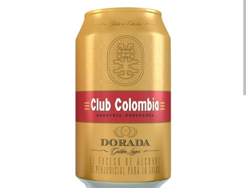 Imagen 1 de Cerveza club colombia dorada lata
