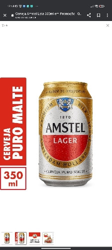 Imagem 1 de Amstel lata 350ml