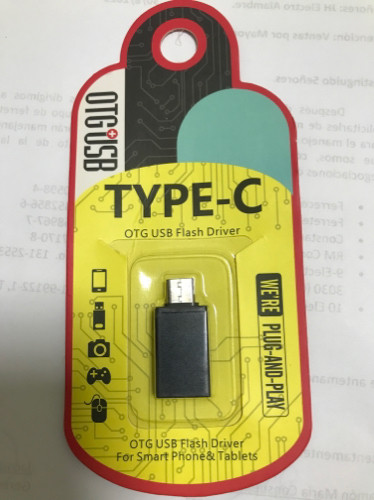 Imagen 1 de Adaptador OTG tipo C a USB A