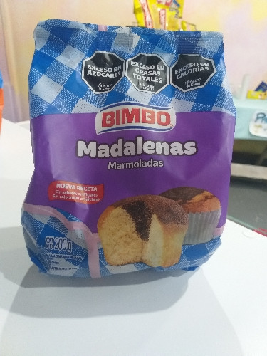 Imagen 1 de Bimbo Madalenas Marmoladas 200grs