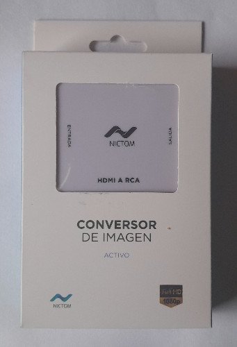 Imagen 1 de ADAPTADOR HDMI A RCA NICTOM