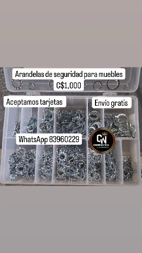 Imagen 1 de Arandelas de seguridad para muebles