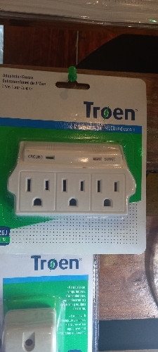 Imagen 1 de ADAPTADOR CONTRA SOBRETENSIONES 3 VIAS