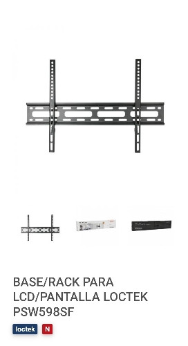 Imagen 1 de BASE/RACK PARA LCD/PANTALLA LOCTEK PSW598SF

