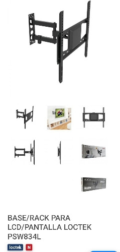 Imagen 1 de BASE/RACK PARA LCD/PANTALLA LOCTEK PSW834L

