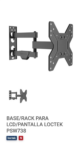 Imagen 1 de BASE/RACK PARA LCD/PANTALLA LOCTEK PSW738