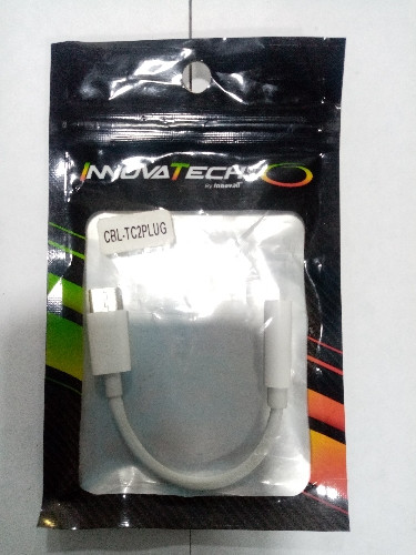 Imagen 1 de Adaptador Auxiliar <-> Tipo C INNOVATECH CBL-TC2PLUG