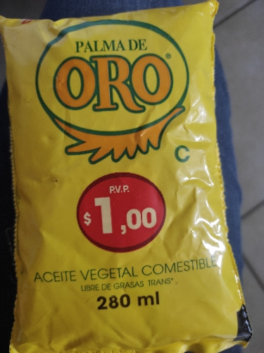 Imagen 1 de Aceite Palma de oro 280ml