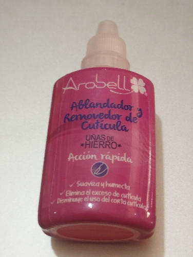 Imagen 1 de Ablandador y removedor de cutícula arobell 40ml