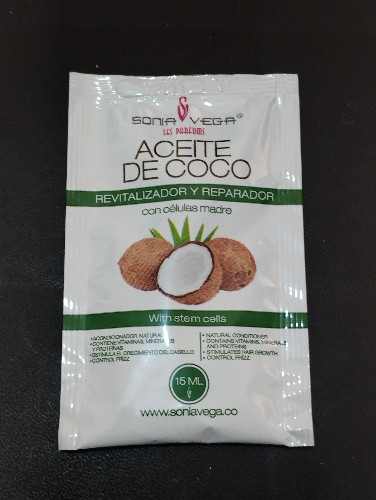 Imagen 1 de Aceite de coco 15 ml Sonia Vega