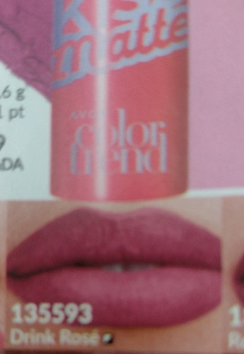 Imagem 1 de @Batom Kiss Matte Drink Rose