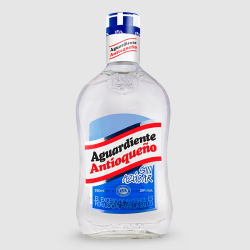 Imagen 1 de AGUARDIENTE ANTIOQUEÑO AZUL 750 CC