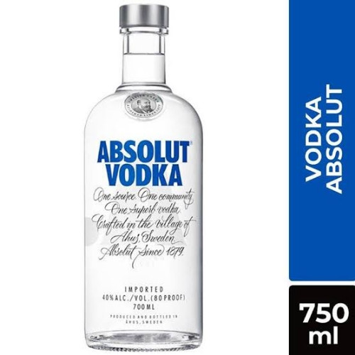 Imagen 1 de Absolut Vodka 750 ml