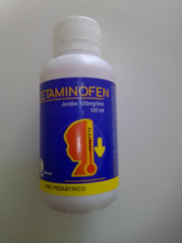 Imagen 1 de ACETAMINOFEN 120 MG/5ML X120ML